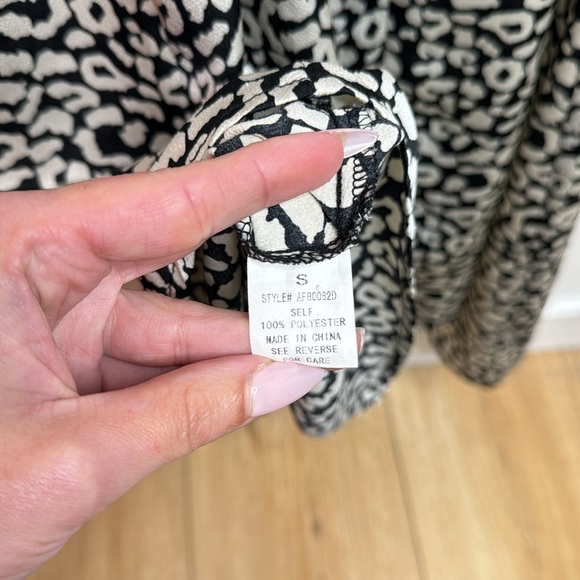 Silky Animal Print Dress - Picture 5 of 5